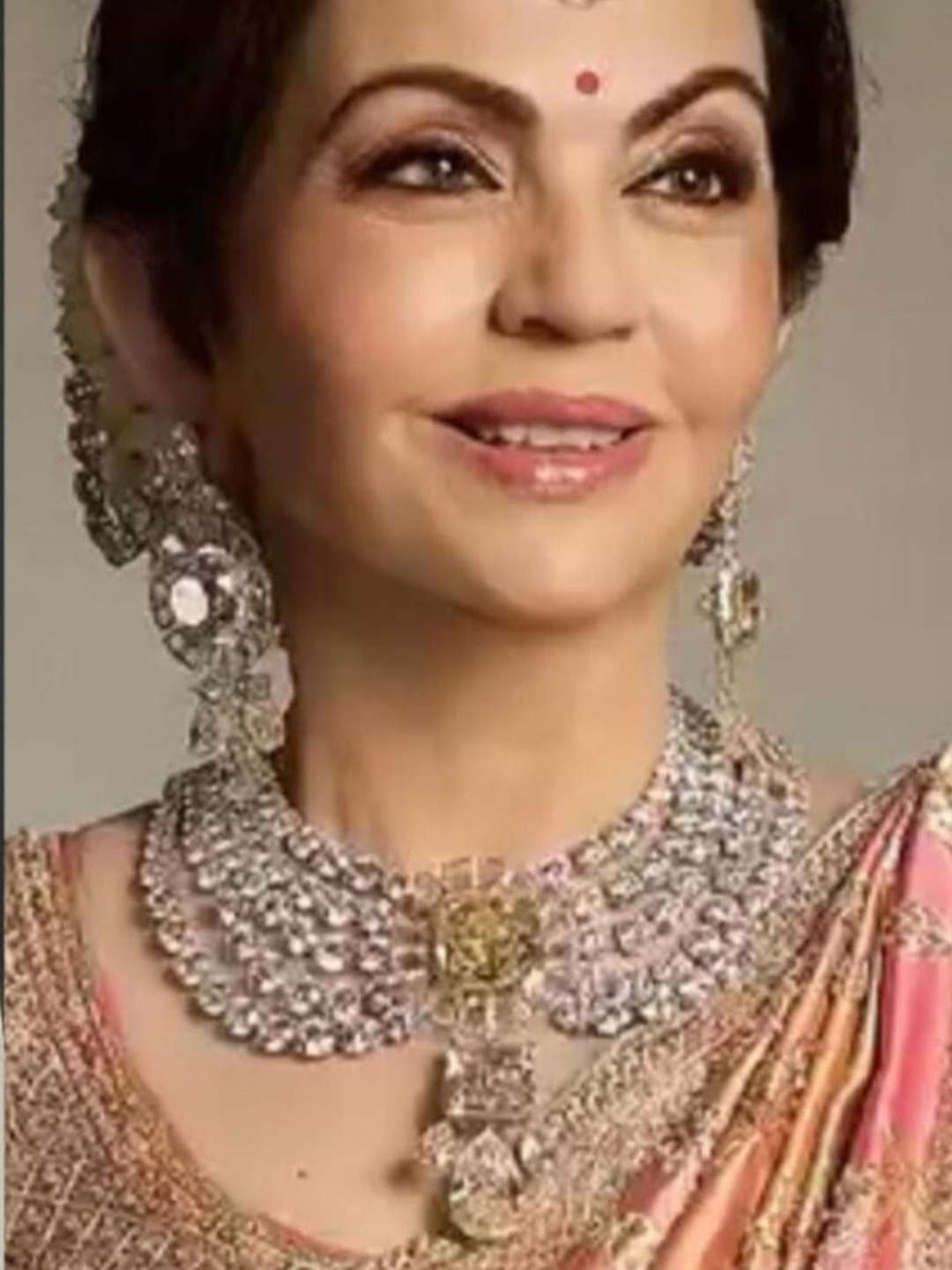 Ishhaara Nita Ambani Inspired Heavy Bridal Choker Necklace