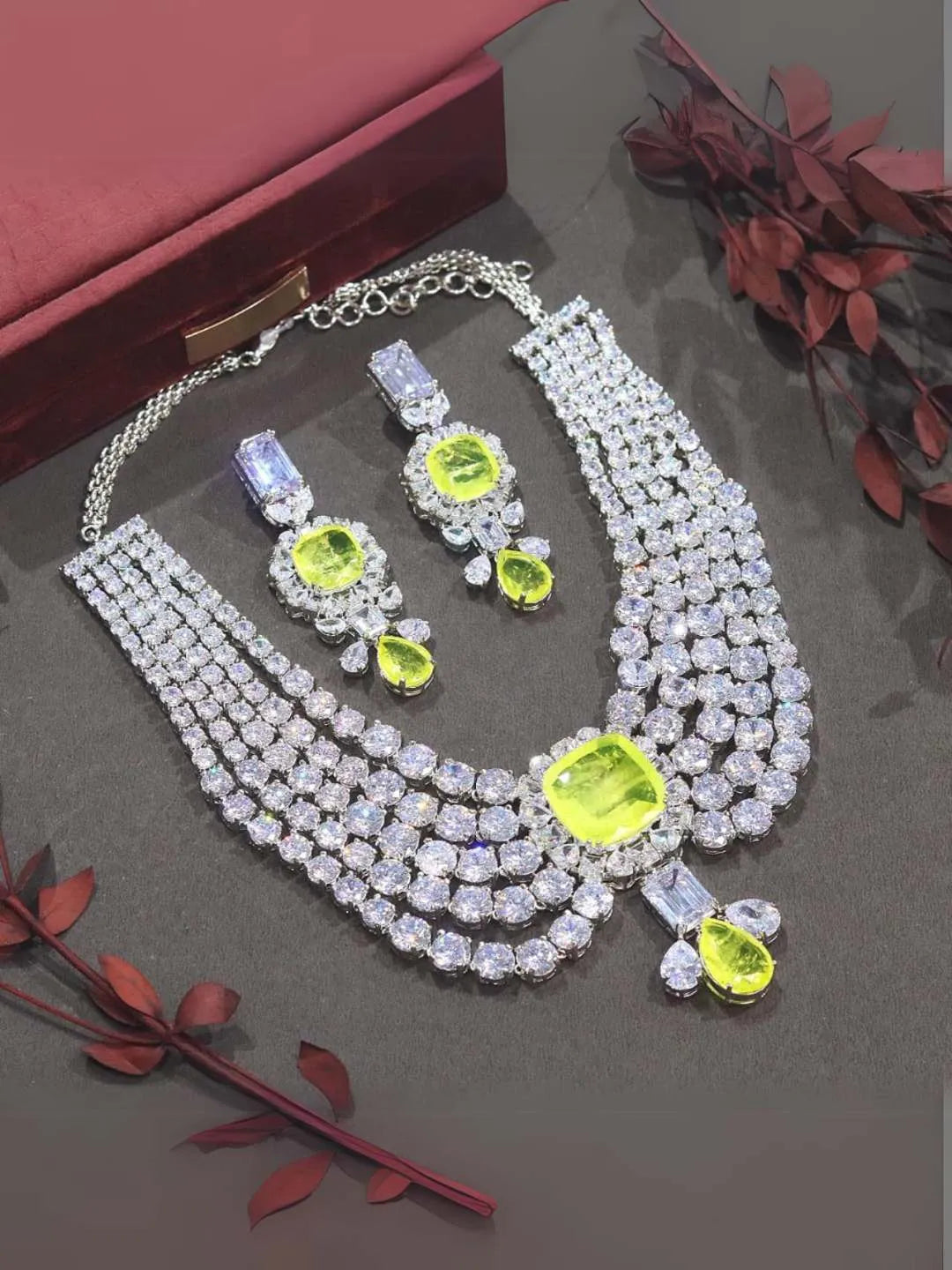 Ishhaara Nita Ambani Inspired Heavy Bridal Choker Necklace