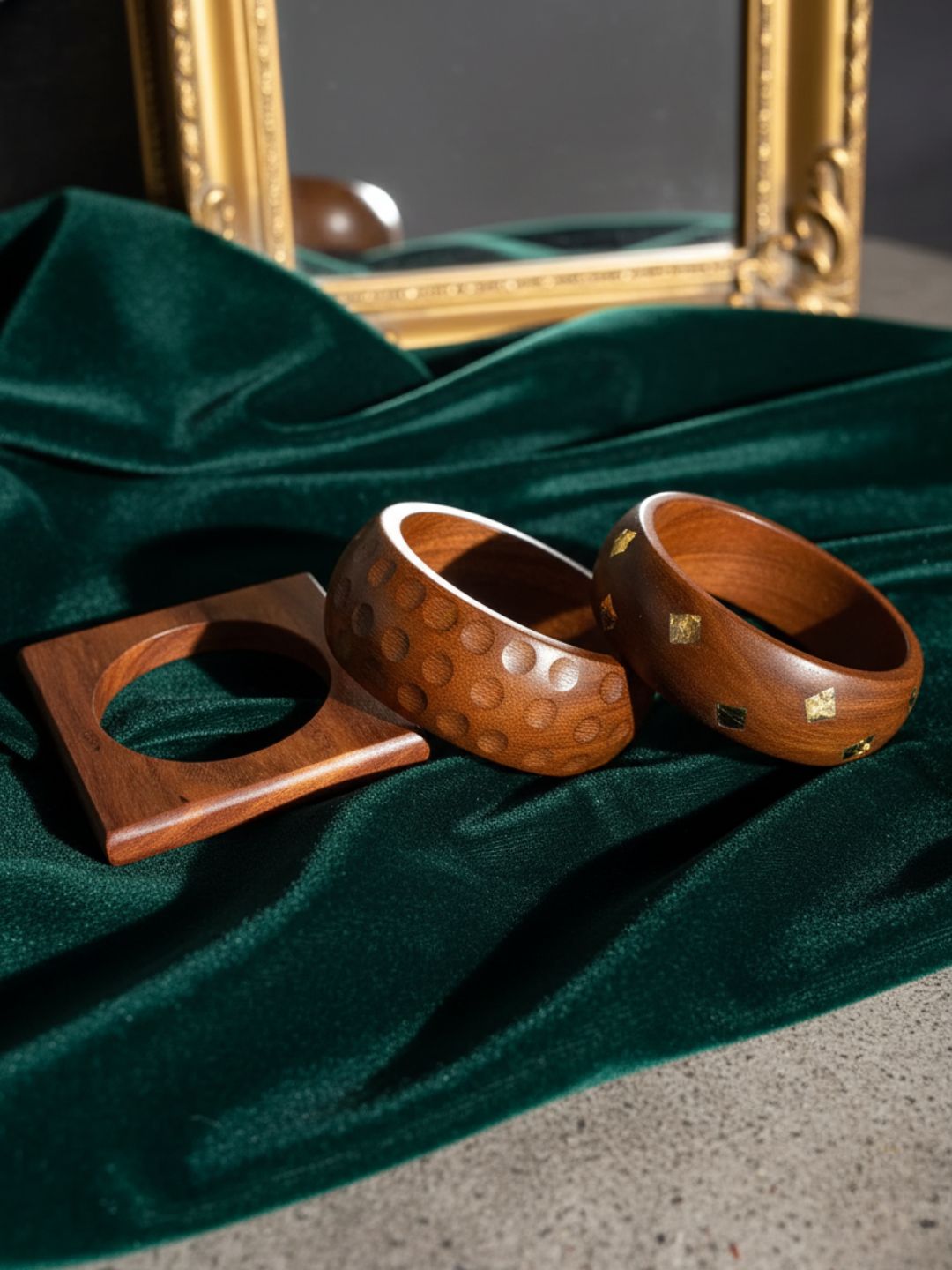 Ishhaara Nora Fatehi In Wooden Bangles Combo