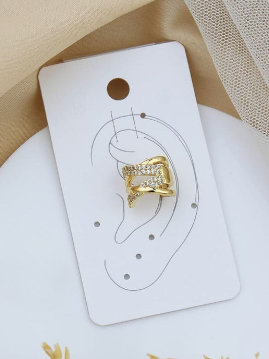 Ishhaara One Sided Criss Cross Earcuff
