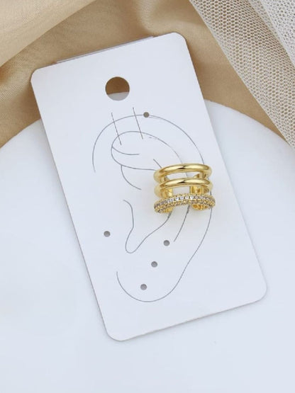 Ishhaara One Sided Sparkle Hoop Earcuff