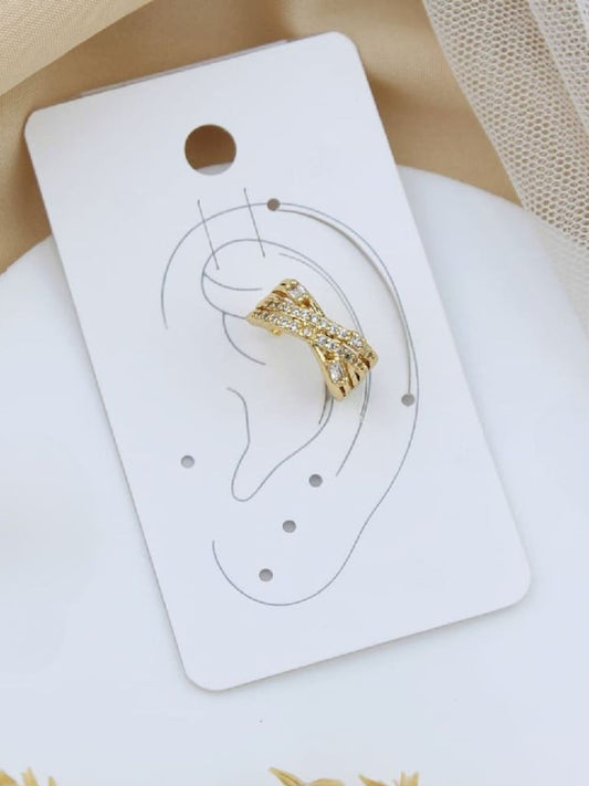 Ishhaara One Sided Twisted Earcuff
