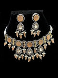 Ishhaara Cascade Bead Necklace