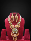 Ishhaara Mesmerizing Kundan Meenakari Necklace Set