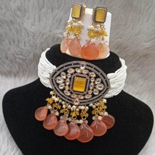 Ishhaara Semi Precious Chid Choker Set