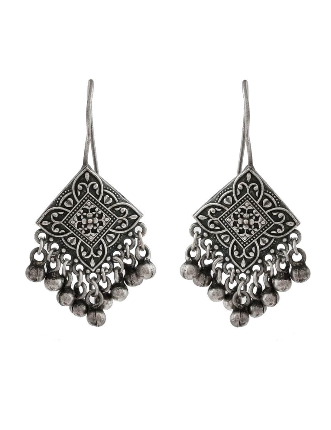 Ishhaara Oxidise Patangbazi Earrings