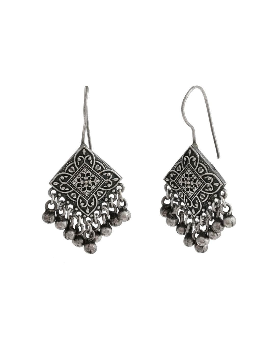 Ishhaara Oxidise Patangbazi Earrings