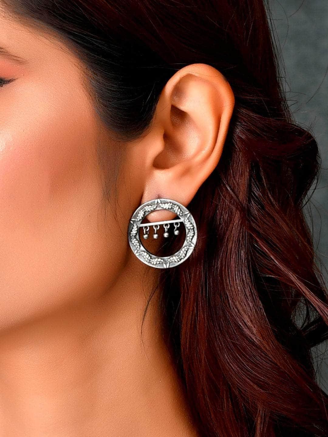 Ishhaara Oxidised Aroopa Earrings
