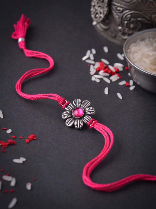 Ishhaara Oxidised Floral Rakhi