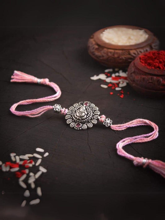 Ishhaara Oxidised Ganeshji Rakhi