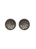 Ishhaara Oxidised Pushpa Lokh Stud Earring