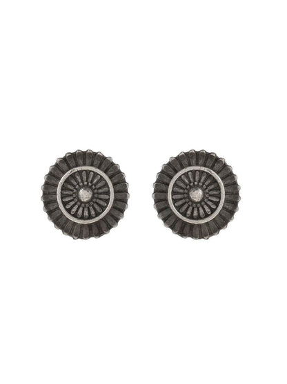 Ishhaara Oxidised Sun Chakra Stud Earing