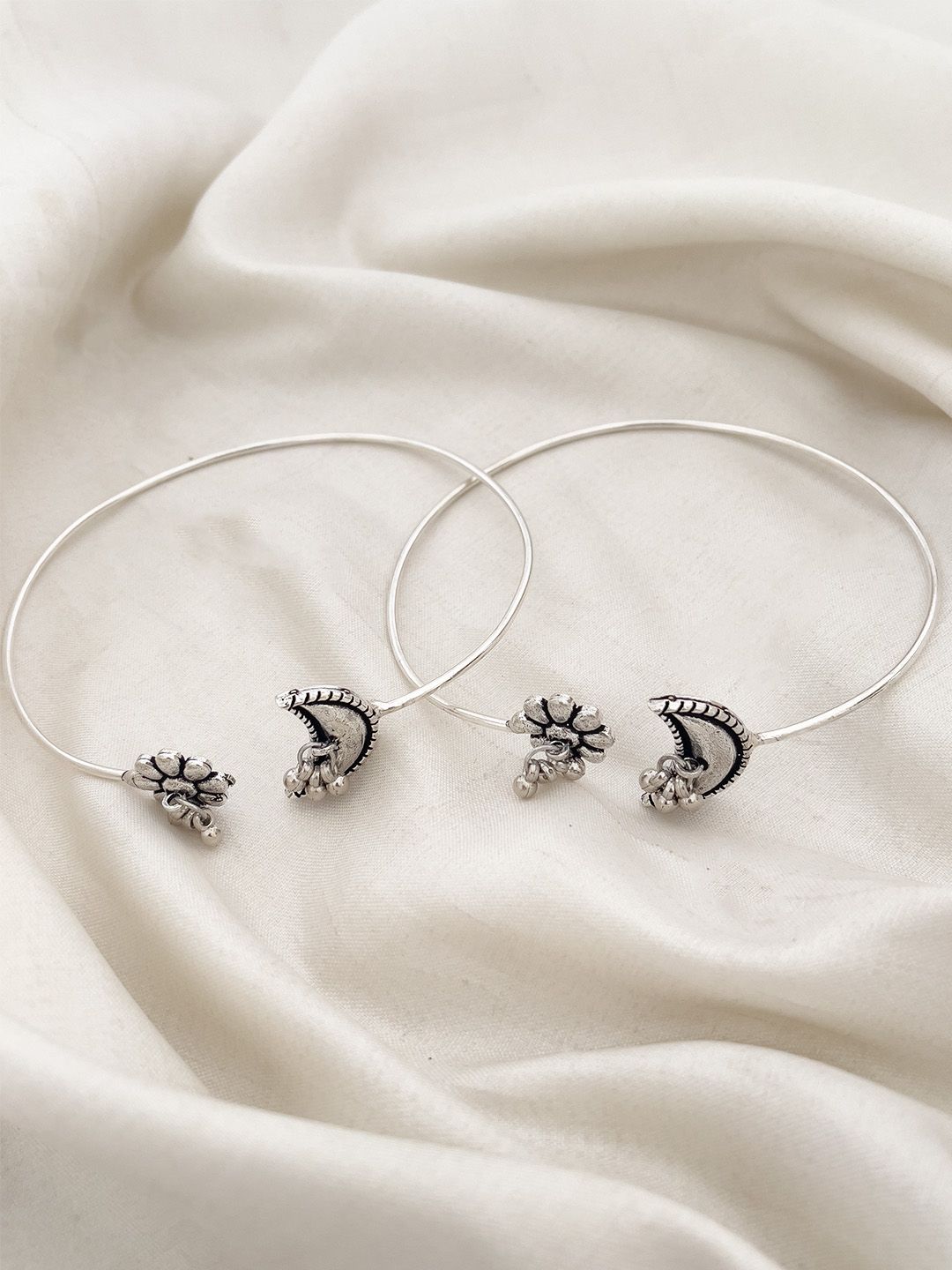 Ishhaara Oxidized Leg Kadas