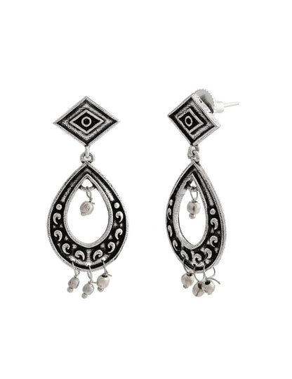 Ishhaara Oxidized Pratha Earrings