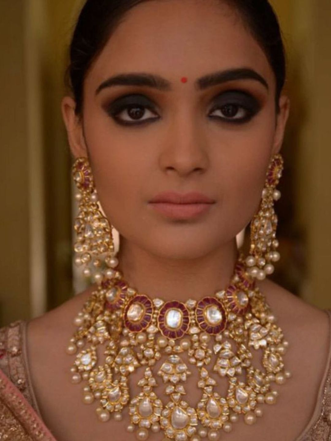 Ishhaara Pachi Kundan Bridal Choker