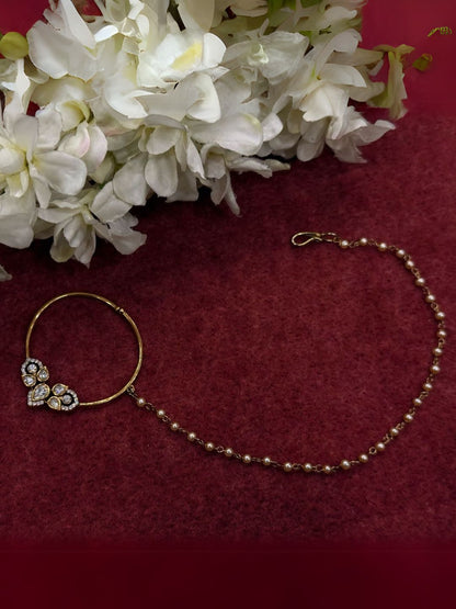 Ishhaara Pachi Kundan Full Bridal Necklace