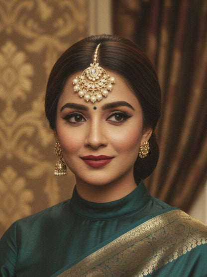 Ishhaara Pachi Kundan Tikka