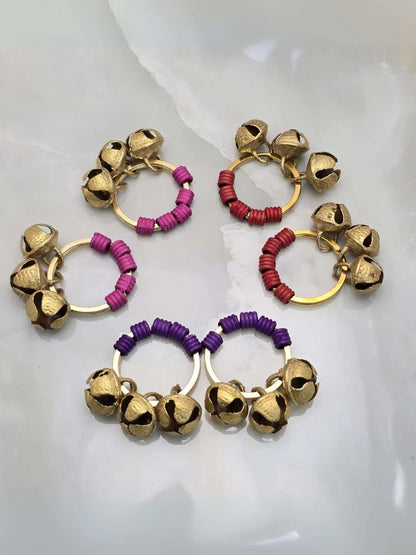 Ishhaara Pair Of Ghungroo Kadi Ring For Ganesh Pooja