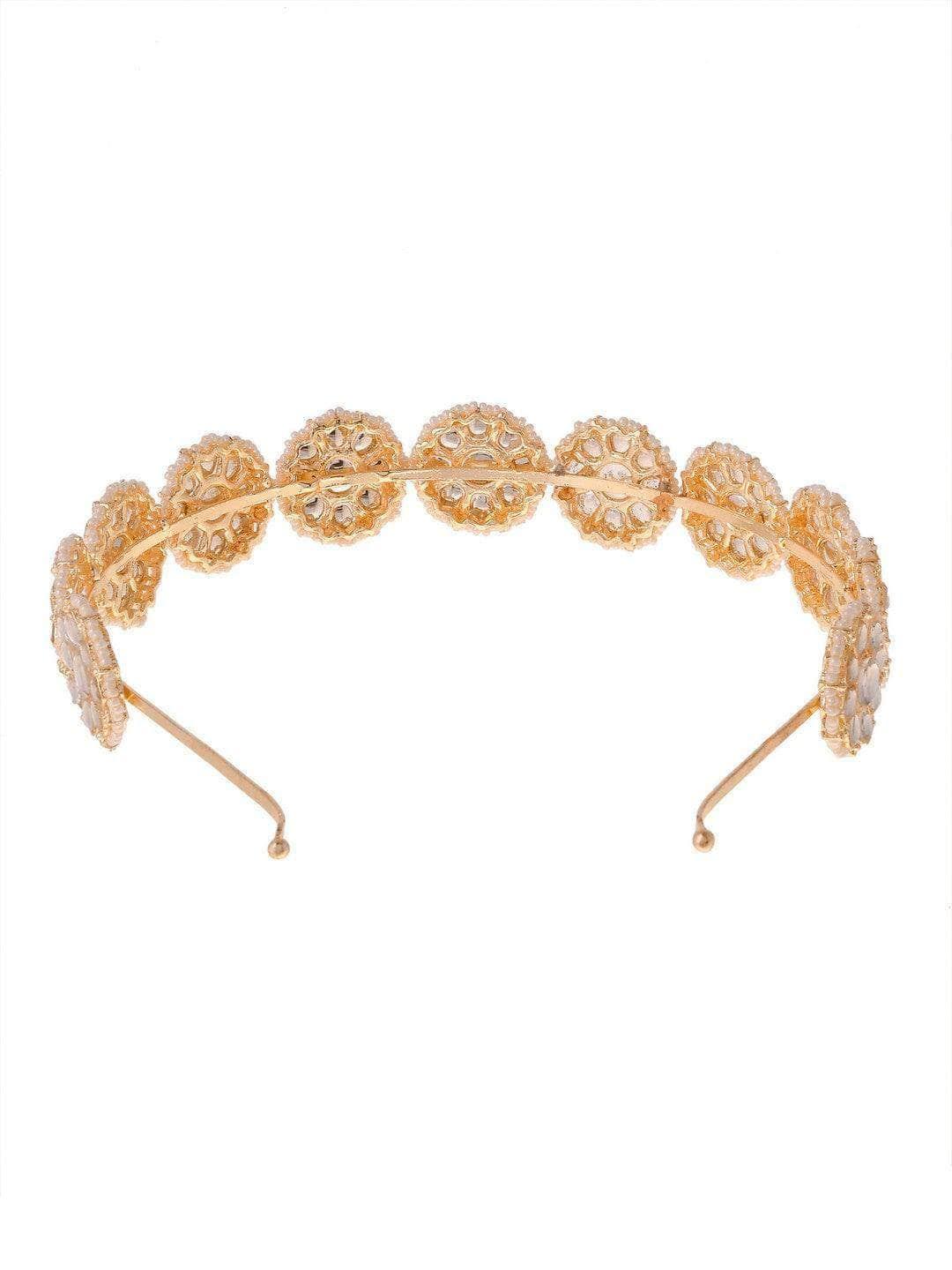 Ishhaara Parineeti Chopra Floral Kundan Studded Hair Band