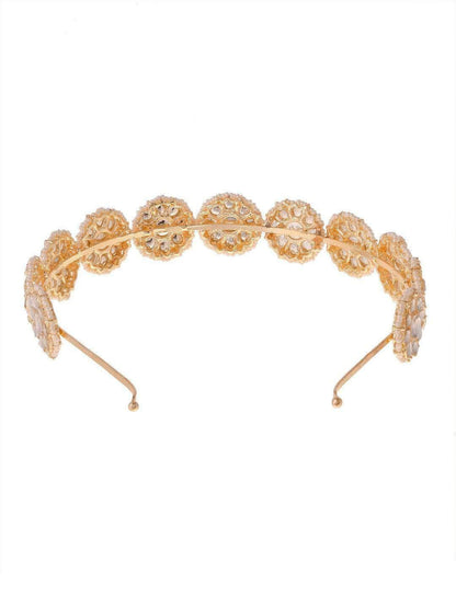 Ishhaara Parineeti Chopra Floral Kundan Studded Hair Band