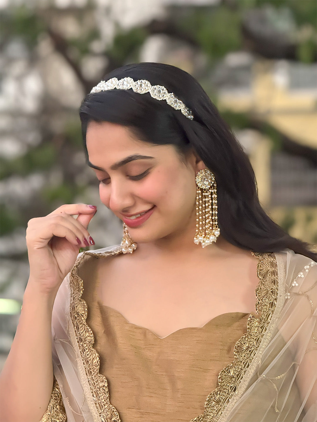 Ishhaara Parineeti Chopra Haldi Look Inspired Jwellery