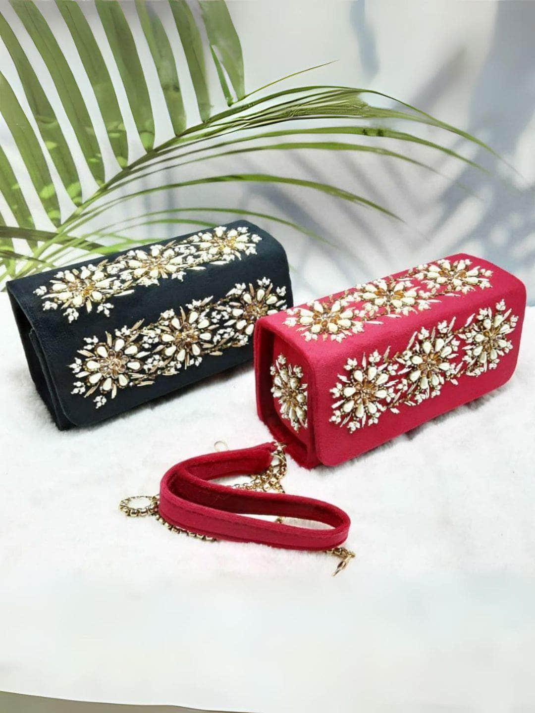 Ishhaara Partywear Rectangular Clutches