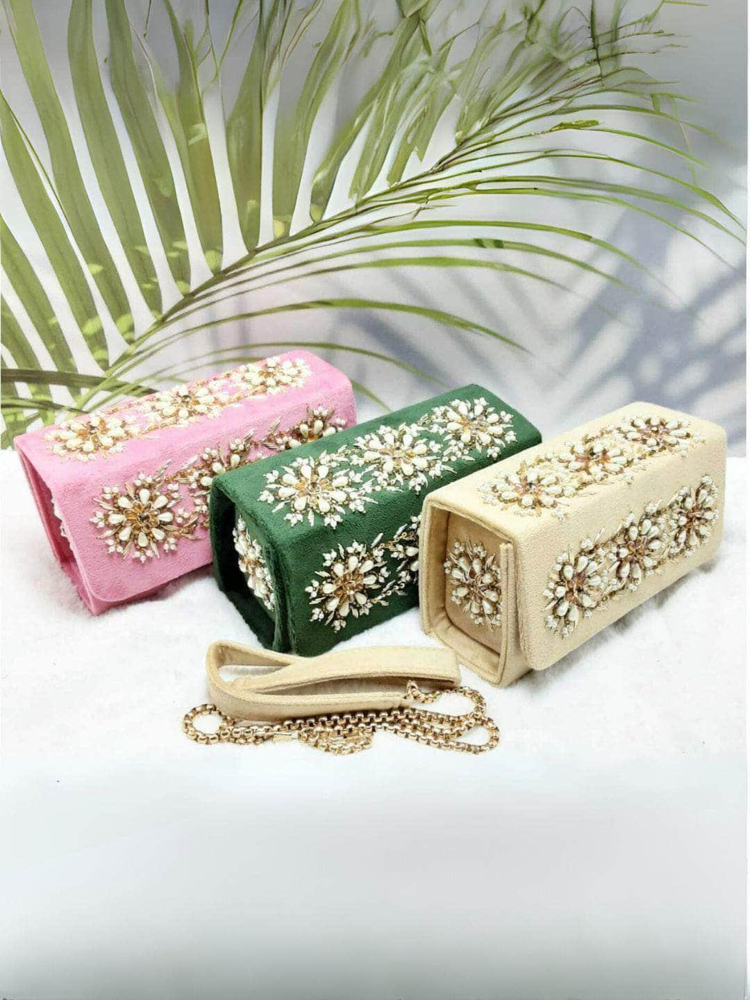 Ishhaara Partywear Rectangular Clutches