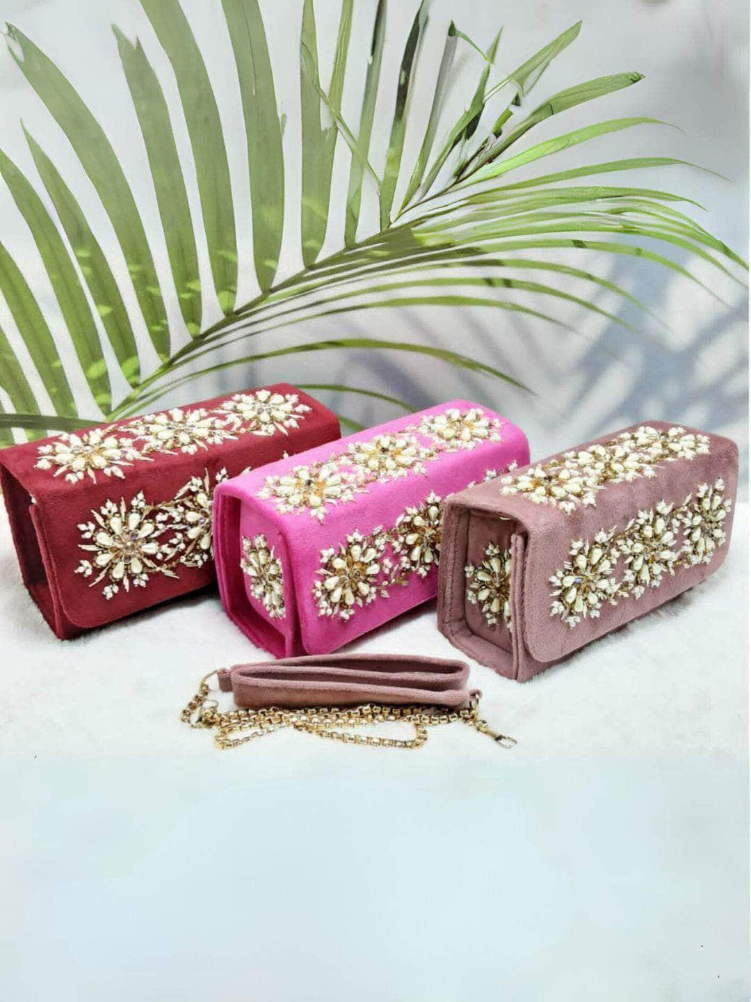 Ishhaara Partywear Rectangular Clutches