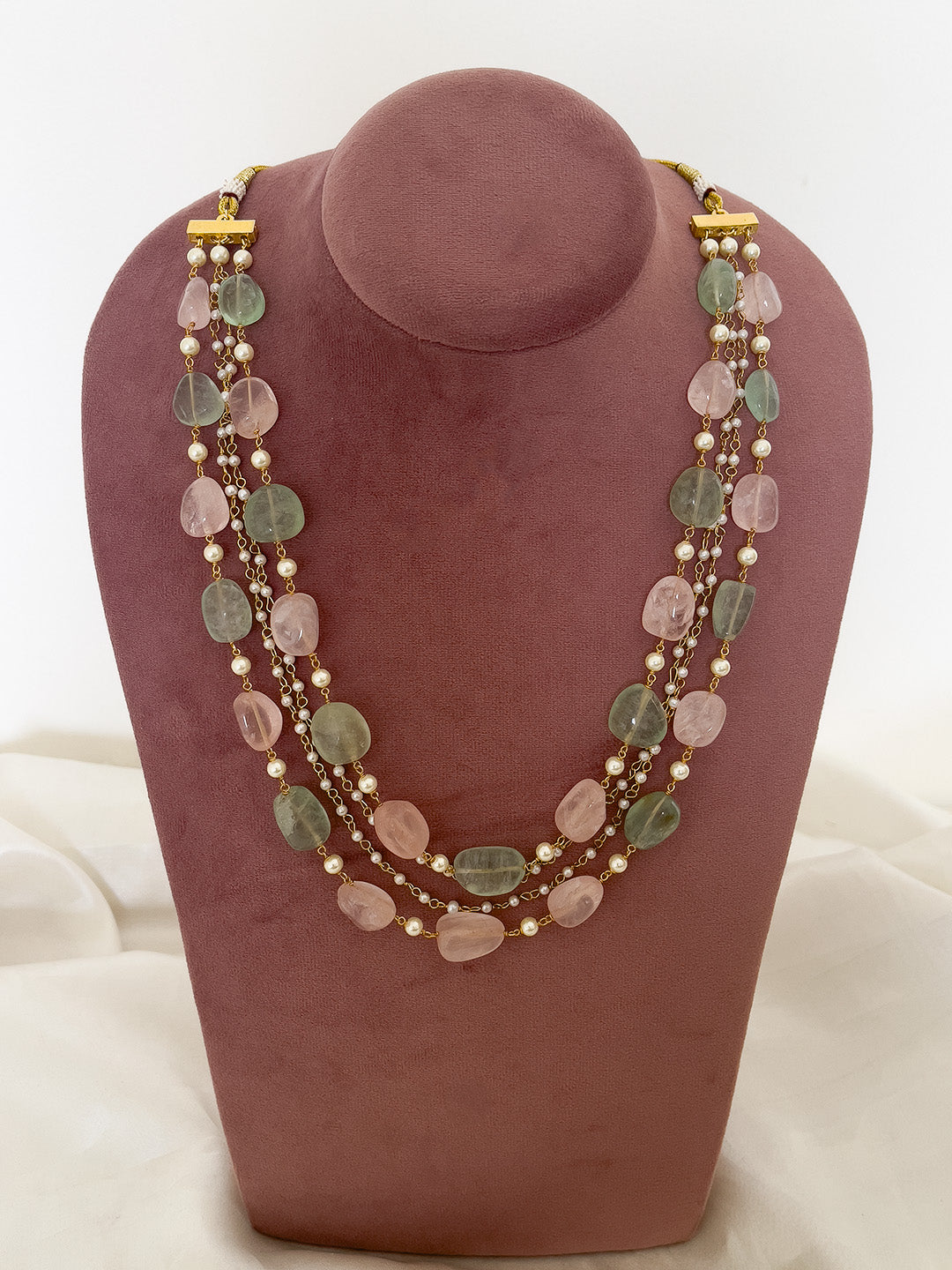 Ishhaara Pastel Beaded Contemporary Mala