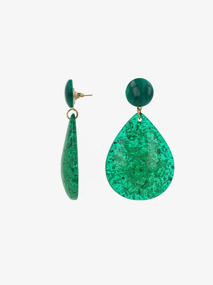 Ishhaara Pavitra Sagar In Aquamarine Earrings