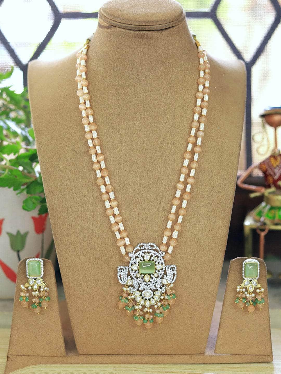 Ishhaara Two Layered Royal Pearl Necklace
