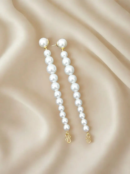 Ishhaara Pearl Ear Chain Earring