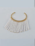 Ishhaara Pearl Fringe Bracelet