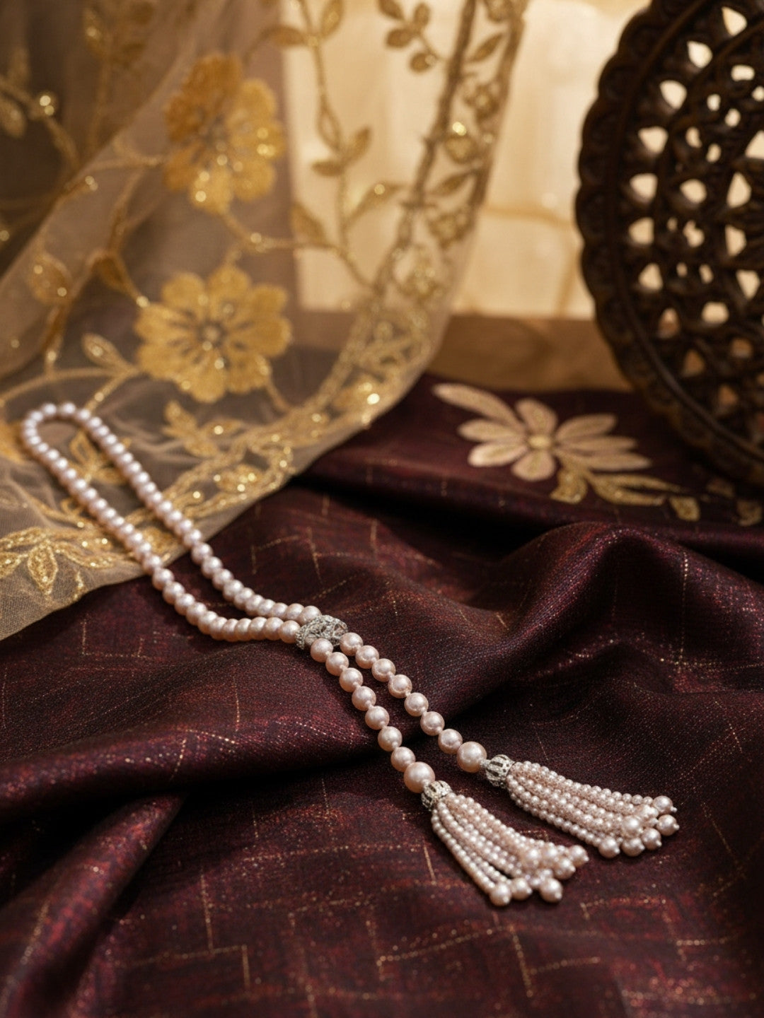 Ishhaara Pearl Moti Necklace