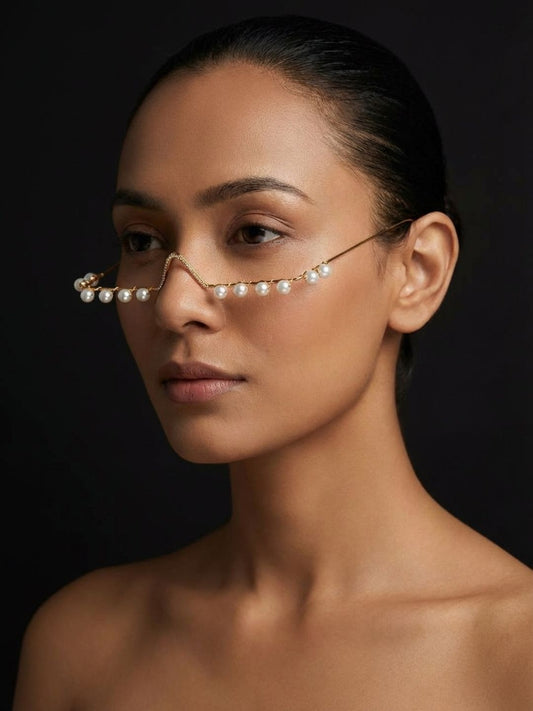 Ishhaara Pearl Studded Facelets