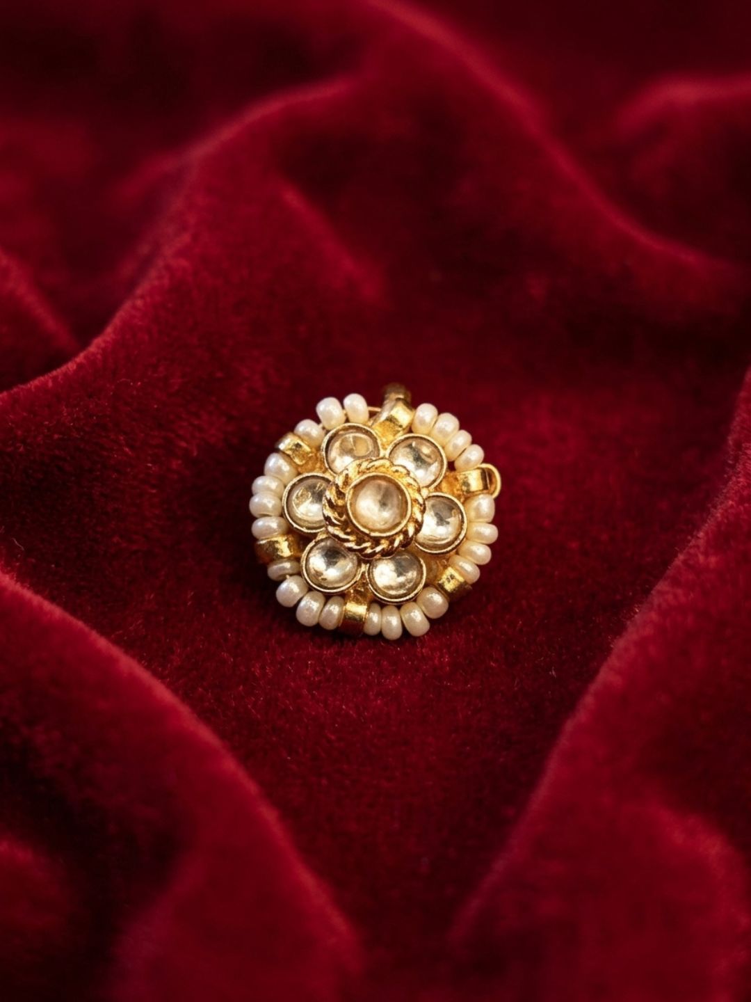 Ishhaara Pearl Studded Nath