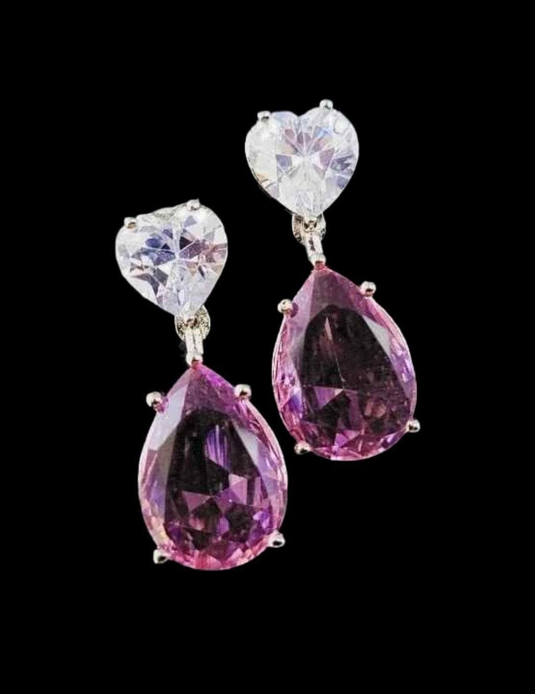 Ishhaara Crystal Droplet Earring