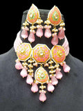 Ishhaara Pink Exclusive Choker Set