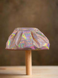 Ishhaara Pink Glossy Gleam Clutch
