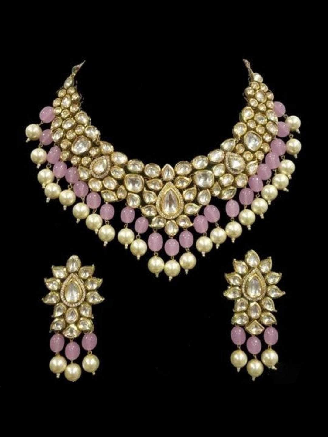 Ishhaara Intricate Moti Kundan Necklace