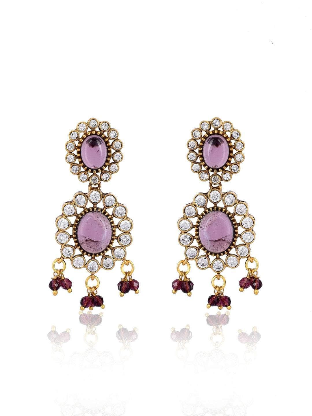 Ishhaara Pink Kundan Pearl Necklace Set