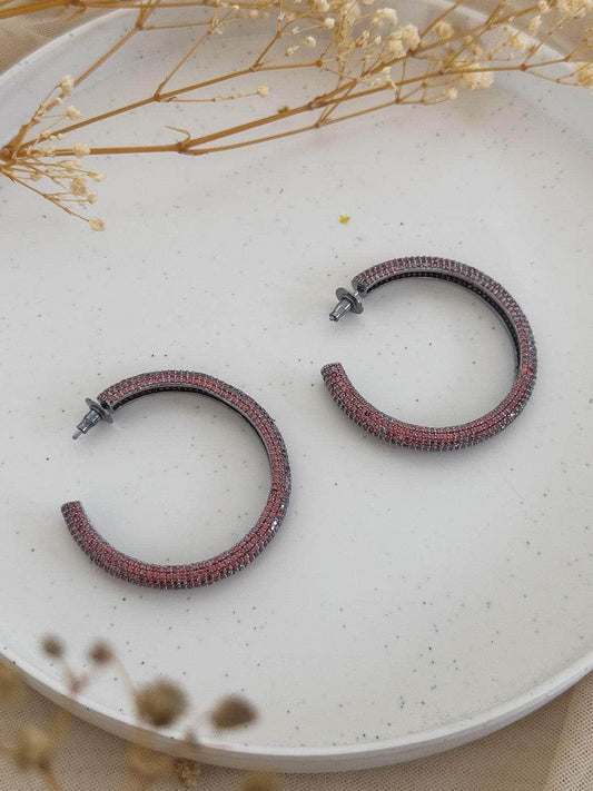 Ishhaara Maxi Hoop Earrings