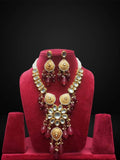 Ishhaara Mesmerizing Kundan Meenakari Necklace Set