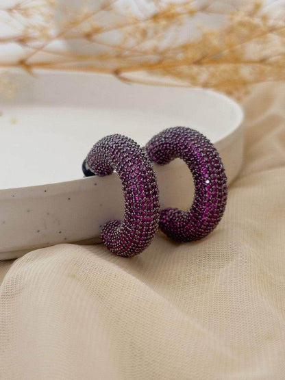 Ishhaara Nano Hoop Earrings