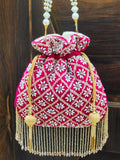 Ishhaara Pearl Drop Potli Bag