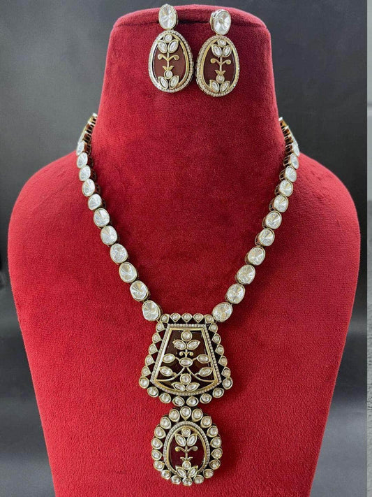 Ishhaara Polki Pendant Necklace
