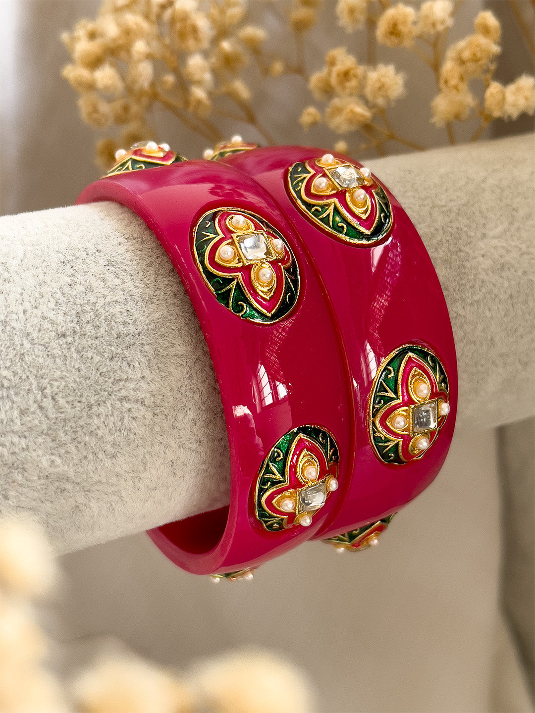 Ishhaara White Royal Rajwadi Bangles