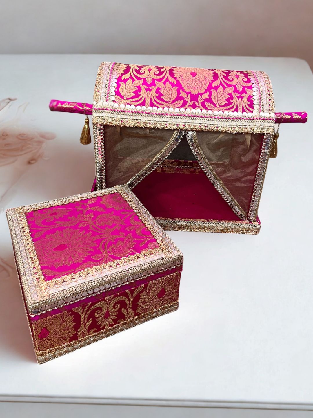 Buy Pink Sahi Chithi Palki Online - Ishhaara