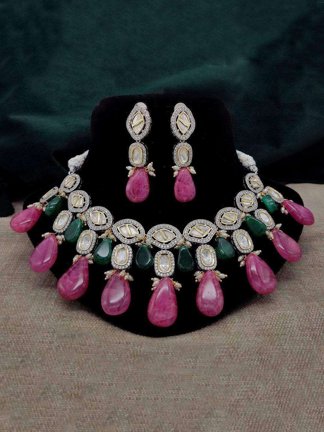 Ishhaara Uncut Kundan Necklace