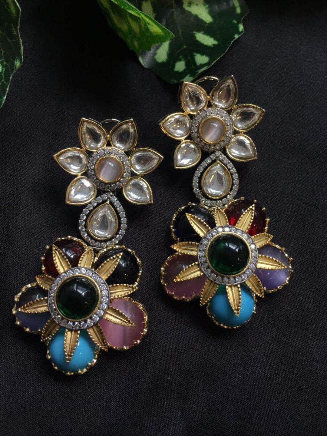 Ishhaara Victoria Statement Earrings